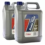 TRW 2X Original Bremsflüssigkeit 5L Brake Fluid DOT4 - ESP // PFB445