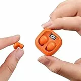 Xmenha Unsichtbare Kopfhörer kabellos Bluetooth im Ohr True Mini Wireless in Ear Kopfhörer Earbuds Headphones kleinste Schlafkopfhörer Bluetooth drahtlose Ohrhörer für kleine Ohren Gehörgänge