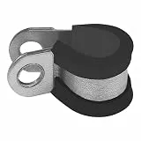 RIEGLER 114305-RSG-12 RSGU-Rohrschelle, Stahl verzinkt (W1), Spannbereich 12,0 mm, 1Stk