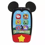 Disney Jr. Micky Maus Clubhaus 15 cm Handy mit Licht und Sound, Rollenspiel-Telefon für Kinder, Reisespielzeug für Kinder ab 3 Jahren von Just Play