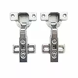 Blum Clip Top 100 Grad Eckanschlag Standardscharnier 71M2550 Ohne BLUMOTION Küchenschrank Schranktür Scharniere Voll Vorliegend Montageplatte Made in Österreich 2 Stück