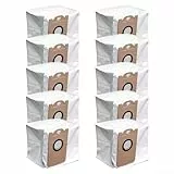 Staubsaugerbeutel Ersatz, Staubbeutel für Vexilar W11 Roboter-Staubsauger, große Kapazität, Vliesstoff für Haushalte mit Haustieren (10 Stück)