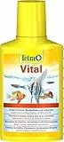 Tetra Vital - fördert Vitalität, Wohlbefinden und Farbpracht bei Fischen, ergänzt lebenswichtige Vitamine und Mineralstoffe, 100 ml Flasche