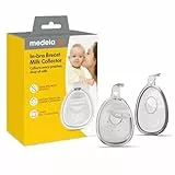 Medela InBra Milchauffangschalen, auslaufsicheres, tragbares Design mit flexiblem Verschluss, anatomischer Form, BPA-frei, einfach zu reinigen und spülmaschinenfest, Fassungsvermögen 30 ml