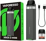 Vaporesso XROS 3 Mini Kit | Original Vaporesso XROS 3 Mini Kit Eingebauter 1000mAh Akku Vape mit 2ml XROS Pod Patrone MTL zu RDL Elektronische Zigarette Vaporizer Kein Nikotin