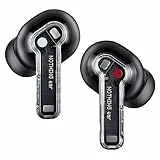 Nothing Ear kopfhörer kabellos Bluetooth mit Hi-Res-Audio, Aktive Geräuschunterdrückung, Fortgeschrittener Equalizer, und bis zu 40,5 Stunden Wiedergabezeit - Schwarz
