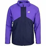 New Balance Uility Jacket Jacke (DE/NL/SE/PL, Alphanumerisch, L, Regular, Regular, black/purple)