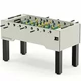 Sportime Tischkicker Dragon Steel | Turnier Tischfußball mit Wechsellager und HPL Laminat | Ohne Münzung | Stahlstangen Gleitlager | 149x76x92 cm | 100 kg | 3 Bälle