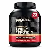 Optimum Nutrition Gold Standard 100% Whey, Proteinpulver, Geschmack Double Rich Chocolate, 2.26kg, 73 Portionen, Verpackung Kann Variieren