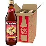 RABENHORST 11 plus 11 gelb 6er Pack (6 x 700 ml). Mehrfruchtsaft aus 11 Früchten, 10 Vitaminen & Provitamin A