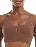 Adidas Sports Underwear Damen Scoop Lounge Bra Bustier Bralette, Toasted Mocha, L