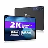 CWOWDEFU Android-Tablet, 11 Zoll Android 14 Tablet, verfügt über 14 12GB(6+6) RAM,128 GB ROM (bis zu 1 TB nutzbar), 7000 mAh Akku,1920 x 1200 IPS-Bildschirm, komplett aus Metall gefertigt