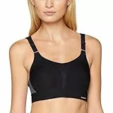 Triumph Damen Sport-BH Triaction Extreme Lite N EX, ohne Bügel, Gepolstert, 85D, Schwarz