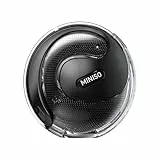 MINISO X15PRO AI Kopfhörer Übersetzer, 3-in-1-KI-Sprachübersetzer, Online-Übersetzung für 134 Sprachen per App, Offene-Ohr-Übersetzungskopfhörer für Lernen, Reisen, Business, Schwarz