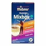 Meßmer Wohlfühltee Mixbox | 20 Teebeutel in 4 Sorten: Energie, Geborgenheit, Entspannung, Schlaf schön | Kräutertees für jede Tageszeit