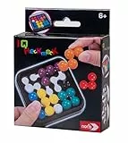Noris 606134746 - IQ Heckmeck (Logikspiel ab 6 Jahre) - cleveres Denkspiel für 1 Person im praktischen Mitnahme-Format, Gehirnjogging für Kinder und Erwachsene