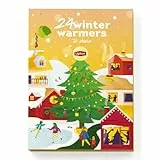 Lipton Thee Kerst Adventskalender 2022, voor de echte theeliefhebbers en als kerstcadeau - 48 Theezakjes - 1 Kalender