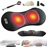 Rückenvital - 3in1 Rückenmassage-Gerät, 2026 Neu Ergopur 3-Zonen-Ergoflow Tiefenmassagegerät, mit Erwärmung, Vibration & Traktion, Tiefengewebsmassage, Schmerz Lösen(DarkGrey,USB)