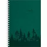 Alpha Edition - Wochenplaner Nature Line Forest Ringbuch 2026 – Taschenkalender A5 (15×21 cm) mit 128 Seiten & umweltfreundlichem Strukturpapier, Weekly-Planer mit Monatsübersichten & Notizbereichen