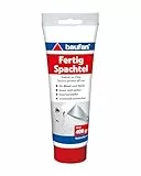 Baufan Fertigspachtel Weiß 400g I Für Wand- und Deckenflächen im Innen- & Außenbereich I Faserverstärkt für hohe Festigkeit I Härtet rissfrei aus