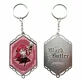 SAKAMI - Black Butler - Grell - Metall-Keychain, Schlüsselanhänger - 12 cm
