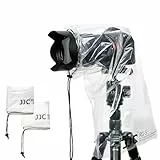 JJC RI-S Einweg-Regenschutzhülle für spiegellose Systemkamera (DSLR-Kamera) - 2 STK. - transparent