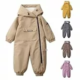 Generisch schneeanzug 122 Baby Schneeanzug Kinder Schneeanzüge Jungen Mädchen Skianzug Wasserdicht Winddicht Skianzüge Verdickt Warm Skiovall Kleinkind Outdoor Einteiler Winteroverall Schneeoverall