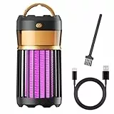mückenlampe Camping akku, insektenvernichter elektrisch mit led Lampe, mückenfalle elektrisch innen USB Mosquito Killer, fliegenfalle, insektenfalle, Anti mücken Outdoor tragbar