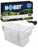 HOBBY Aquaristik Nido 4 I 13 x 10 x 11,5 cm I Ablaichbecken mit Luftversorgung I zum Separieren von trächtigen Fischen und zur Aufzucht von Jungfischen I Fisch Ablaichkasten für Aquarien