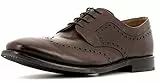 Gordon & Bros. Gary 5343 Flex G Rahmengenähter Herren Derby Schnürhalbschuh, Full Brogue, Flexible Goodyear Welted Sohle für perfekten Laufkomfort, für Business, Freizeit Braun (Brown), EU 41