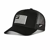 Alpinestars Flag Snapback Trucker Hat Baseballkappe Herren mit hinten Schnappverschluss Einheitsgröße