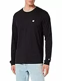 Champion Herren Legacy Basics-L-s Crewneck Langarmshirt, Schwarz, XL