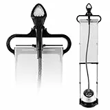 Ufesa Steamy Pad – Vertikales Dampfbügeleisen 1580W mit LCD-Bildschirm, 9 Dampfstufen, 1,35L Tank, 40 Minuten Dauerbetrieb, ideal für alle Kleidungsarten