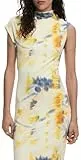 Desigual Damen 25swvk45 Lässiges Kleid, Gelb, S EU
