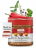 Kotanyi Gourmet Grill-Argentina Gewürzzubereitung, mit Paprika, Pfeffer, Koriander und mehr, fruchtig-pikant, 400ccm, 285 g