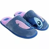 CERDÁ LIFE'S LITTLE MOMENTS - Winter Hausschuhe Damen von Stitch - Rutschfeste TPR Sohle und Gepolsterte Brandsohle - Offizielle Lizenz von Disney