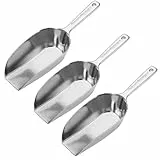 Westmark Haushaltsschaufeln 'Hygia' – 3 praktische Schaufeln zum sauberen Dosieren von trockenen Zutaten wie Zucker und Gewürzen oder Tierfutter und Süßigkeiten – 113 ml