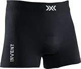 X-Bionic Invent 4.0 Mens Light Boxer Shorts, Hochleistungs-Sportunterwäsche mit fortschrittlichen Technologien für optimale Klimakontrolle und Komfort - Schwarz/Weiß, XL