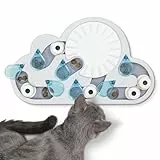 Catstages Nina Ottosson Rainy Day Puzzle & Play - Interaktives Intelligenz-/Snackspielzeug für Katzen