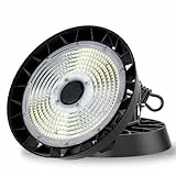 Modlicht LED Hallenbeleuchtung 200W Kaltweiß 5000K | 90°Abstrahlwinkel 34000lm Strahler led UFO Highbay Industrielampe IP65 Hallenstrahler für Gewerbliche Lager/Werkstatt/Garage leuchte