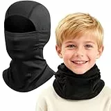 GFORI Kinder Sturmhaube Winter Balaclava Skimaske Winddicht Warm für Fahrrad Ski, Kinder Schlupfmütze & Schalmütze, Thermo Sturmmaske für Jungen/Mädchen, Einheitsgröße