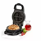 PowerXL Waffle Star - Waffeleisen für gefüllte Waffeln - 18cm - Antihaft-Beschichtung - Wafflemaker mit Anti-Tropf-Rinne - herzhafte & süße Waffeln - Waffeln aus Gemüse, Pizza oder Schokolade