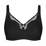 Susa BH Damen ohne Bügel Capri, Damen-BHS mit gemoldeten Cups & transparentem Spitzenstoff, Wunderbares Hautgefühl