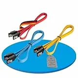 Sonero® SATA III 6Gb/s Datenkabel-Set, 3x 0,50m, rot/gelb/blau