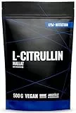 L - CITRULLIN Malat Pulver 2:1-500g Hohe Reinheit - Hochdosiert - Vegan - Abgefüllt In Deutschland - Rein aus pflanzlicher Fermentation - Aminosäure