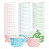 150 Stück Papier Muffinförmchen, Papier Muffinformen, Muffin Cupcake Formen Backförmchen Muffinformen für Hochzeit, Geburtstag, Party, Weihnachtsfeier