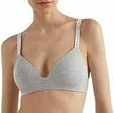 Tommy Hilfiger Damen Triangel BH Stretch, Grau (Light Grey Heather), M