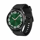Samsung Galaxy Watch6 Classic Smartwatch, Gesundheitsfunktionen, Fitness Tracker, Schnell ladender Akku, Bluetooth, 47 mm, Schwarz, Inkl. 36 Monate Herstellergarantie [Exklusiv bei Amazon]