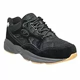 Propét Herren Stability Fusion Sneaker, Schwarz, 46 EU