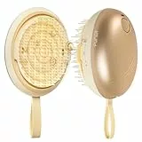 Elektrische Kopfhautmassagebürste mit 2 Vibrationsstufen & Ionen-Technologie – Kabelloser Scalp Massager mit USB-C Ladung, 90 Min Laufzeit – Ideal gegen Spannungsgefühl, für geschmeidiges Haar & Reise